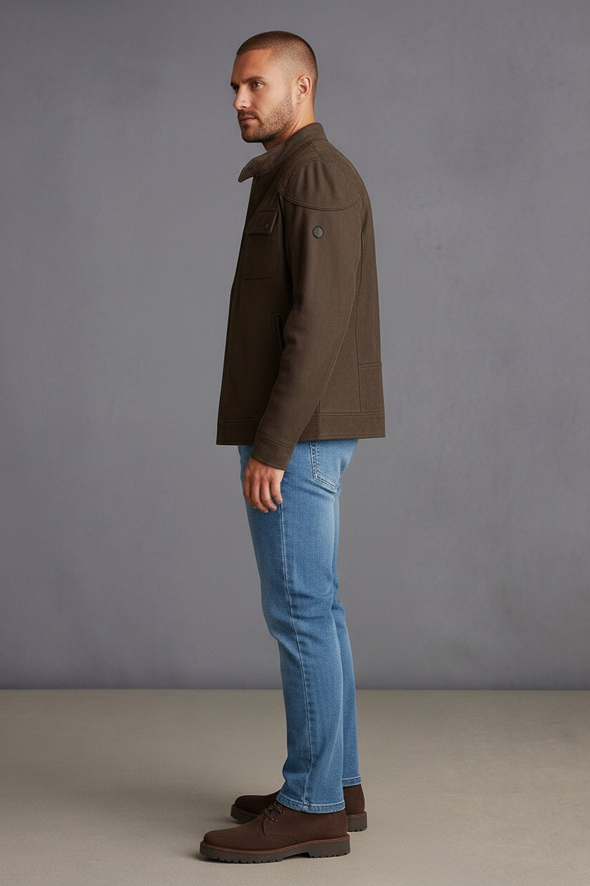 Men Bootcut Mid-Rise Stretchable Jeans