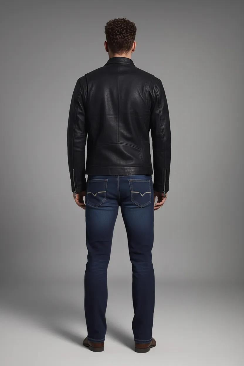 Men Bootcut Mid-Rise Stretchable Jeans
