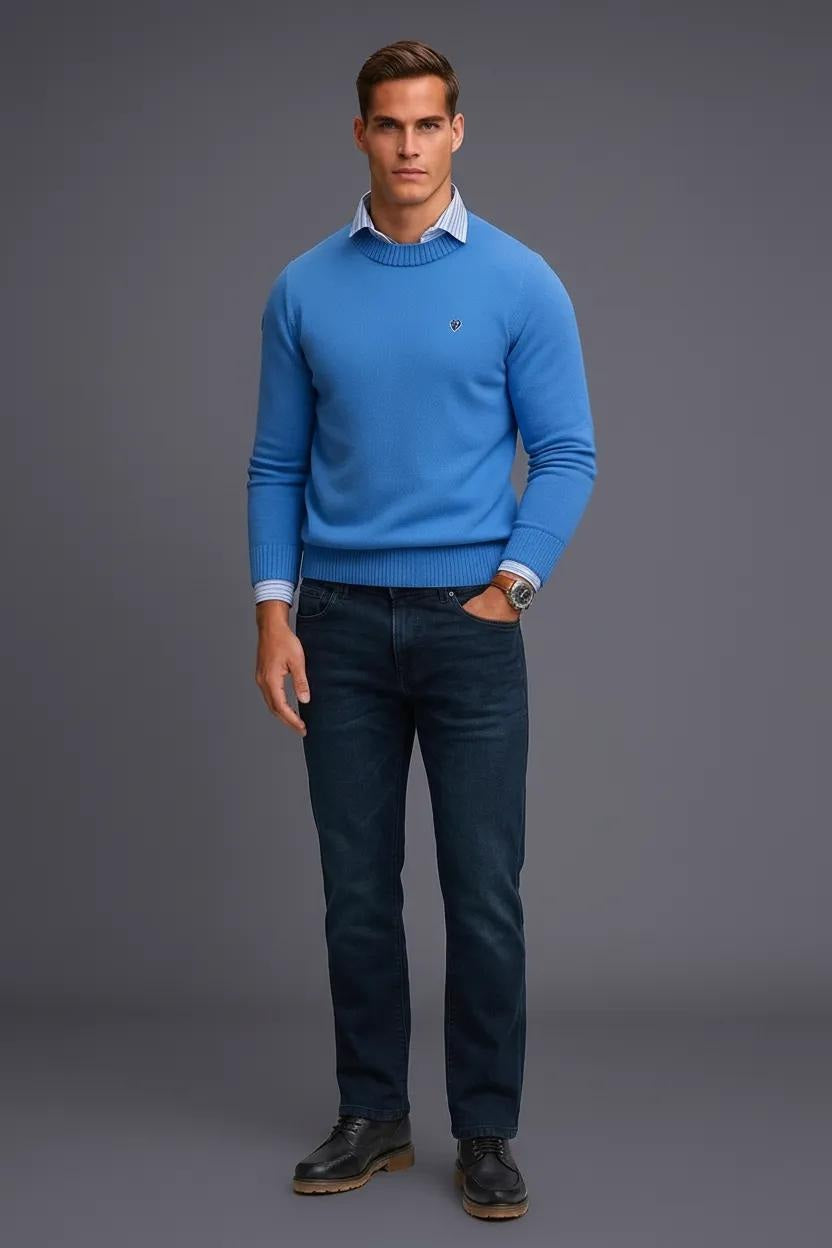 Men Bootcut Mid-Rise Stretchable Jeans