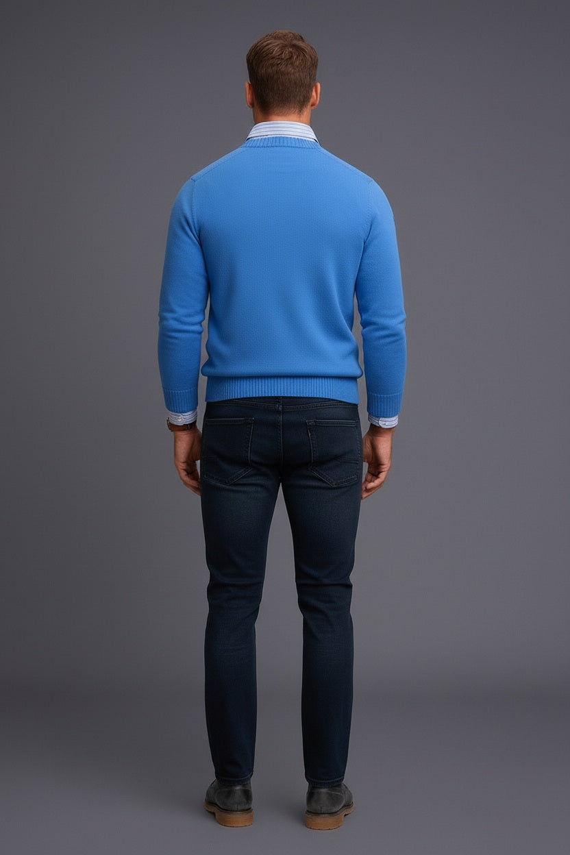 Men Bootcut Mid-Rise Stretchable Jeans