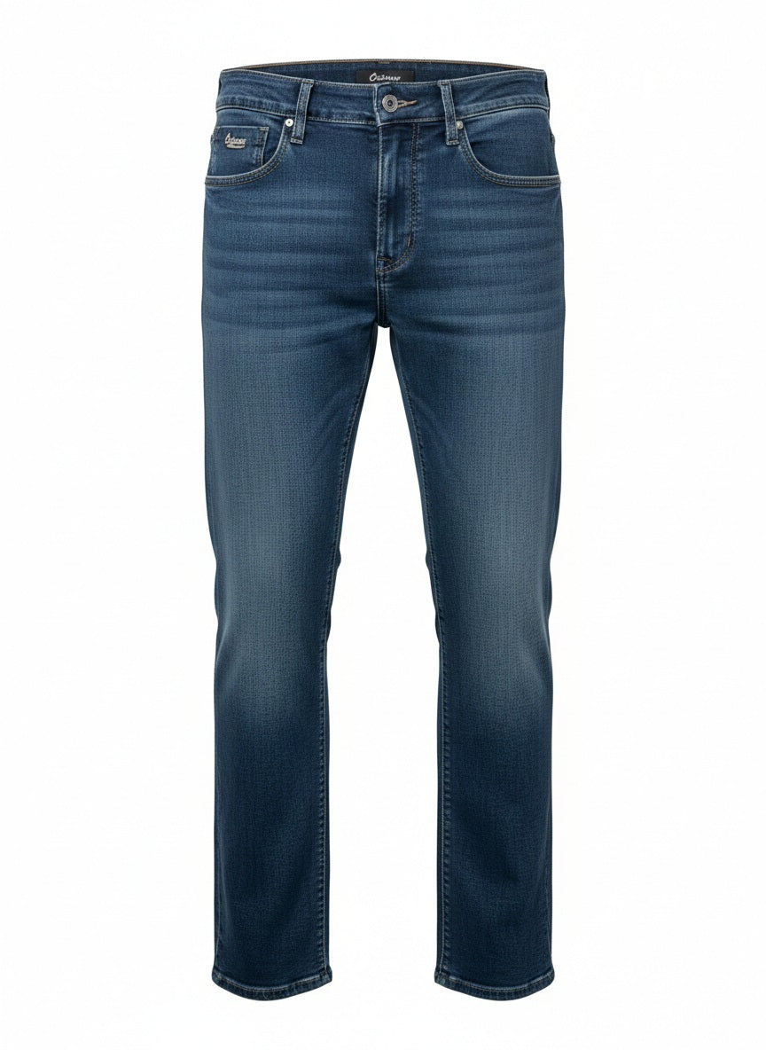 Octave Men Bootcut Mid-Rise Stretchable Jeans