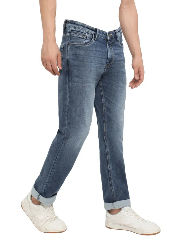Octave Men Blue Light Fade Stretchable Jeans