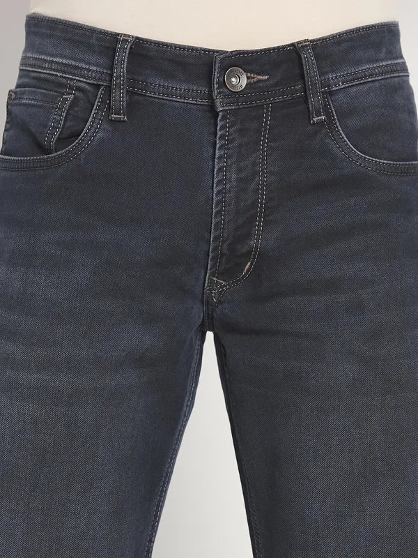 Men Grey Stretchable Jeans