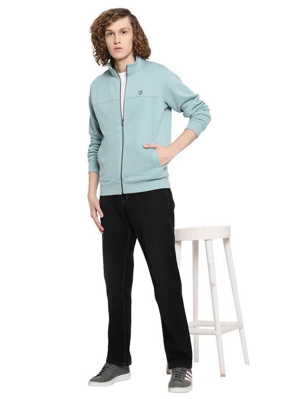 Octave Men Black Mid-Rise Stretchable Jeans