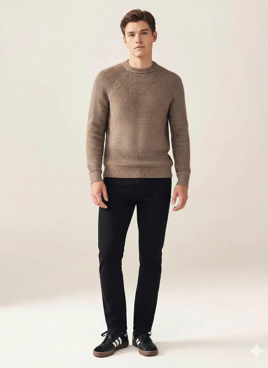 Men Straight Fit Mid-Rise Stretchable Jeans