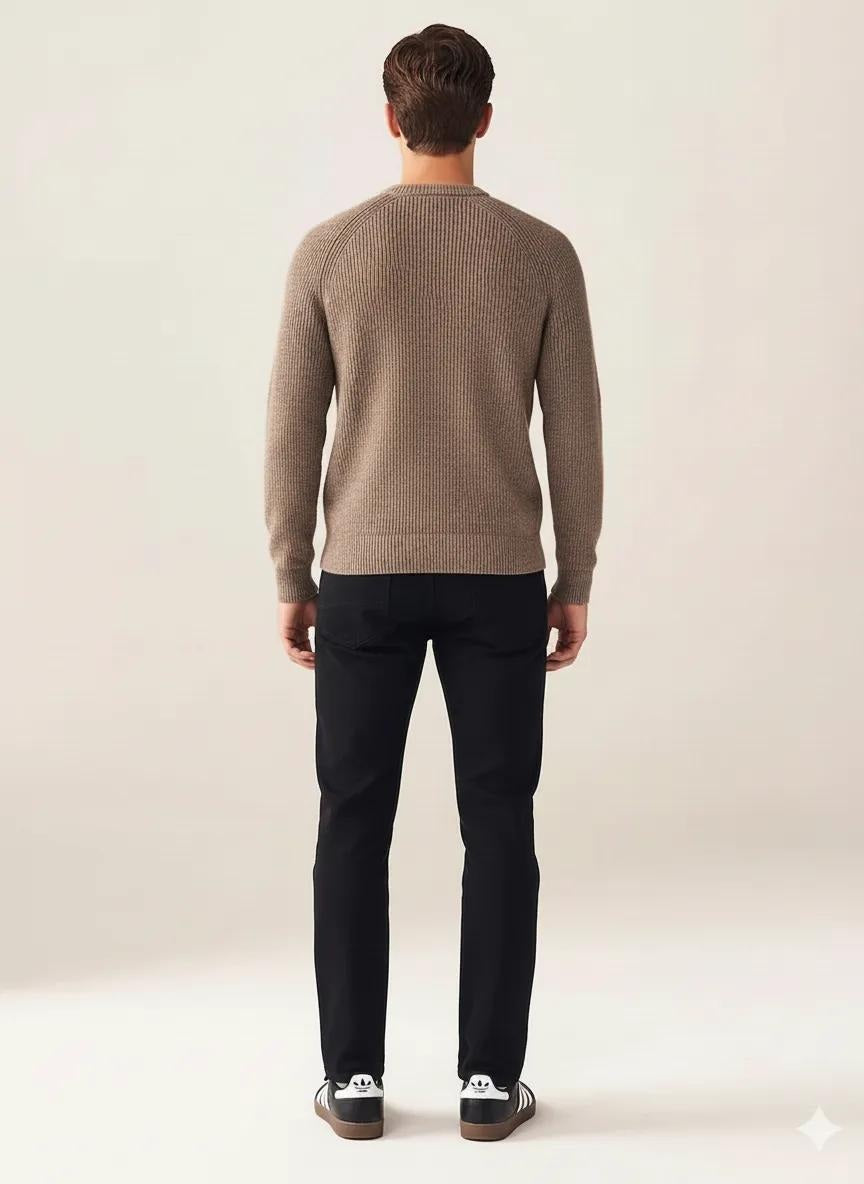 Men Straight Fit Mid-Rise Stretchable Jeans