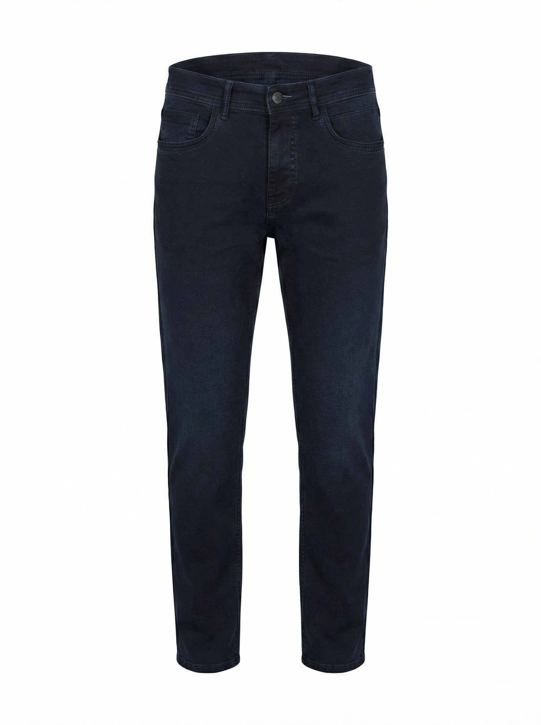 Men Straight Fit Mid-Rise Stretchable Jeans