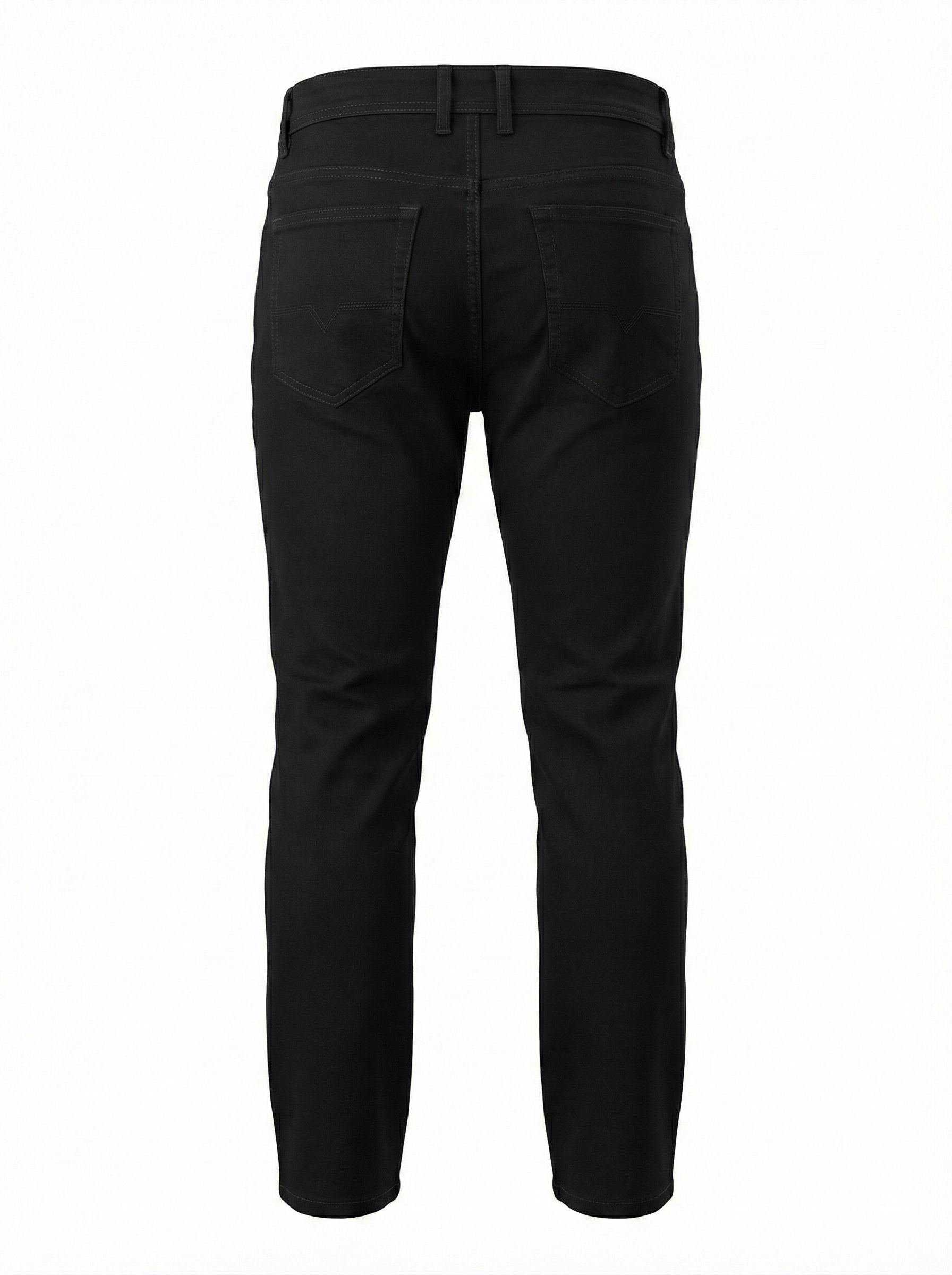 Men Straight Fit Mid-Rise Stretchable Jeans