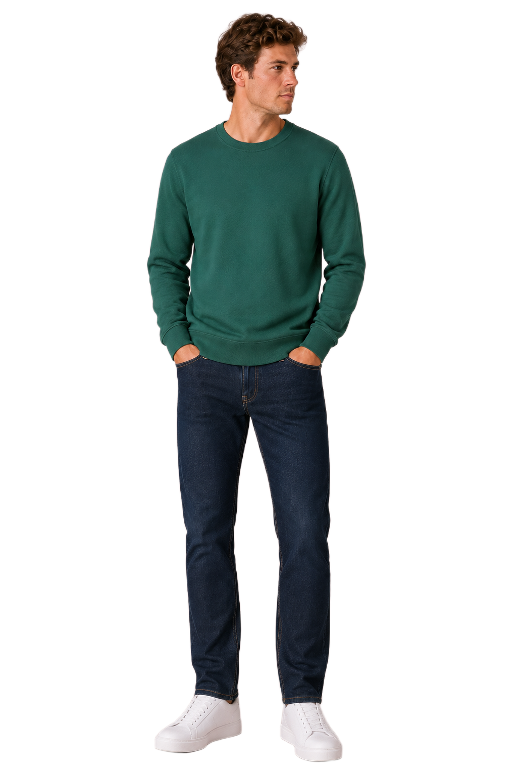 Men’s Army Straight Fit Denim Jeans | Mid-Rise Stretchable Five-Pocket Casual Jeans