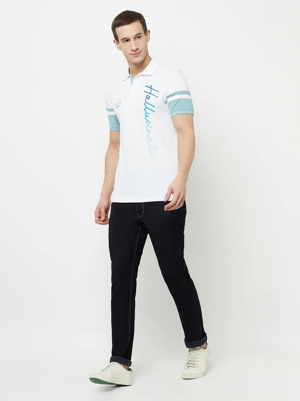 Octave Men Navy Blue Stretchable Jeans