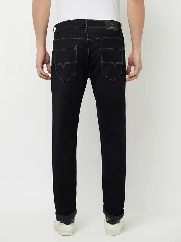 Octave Men Navy Blue Stretchable Jeans