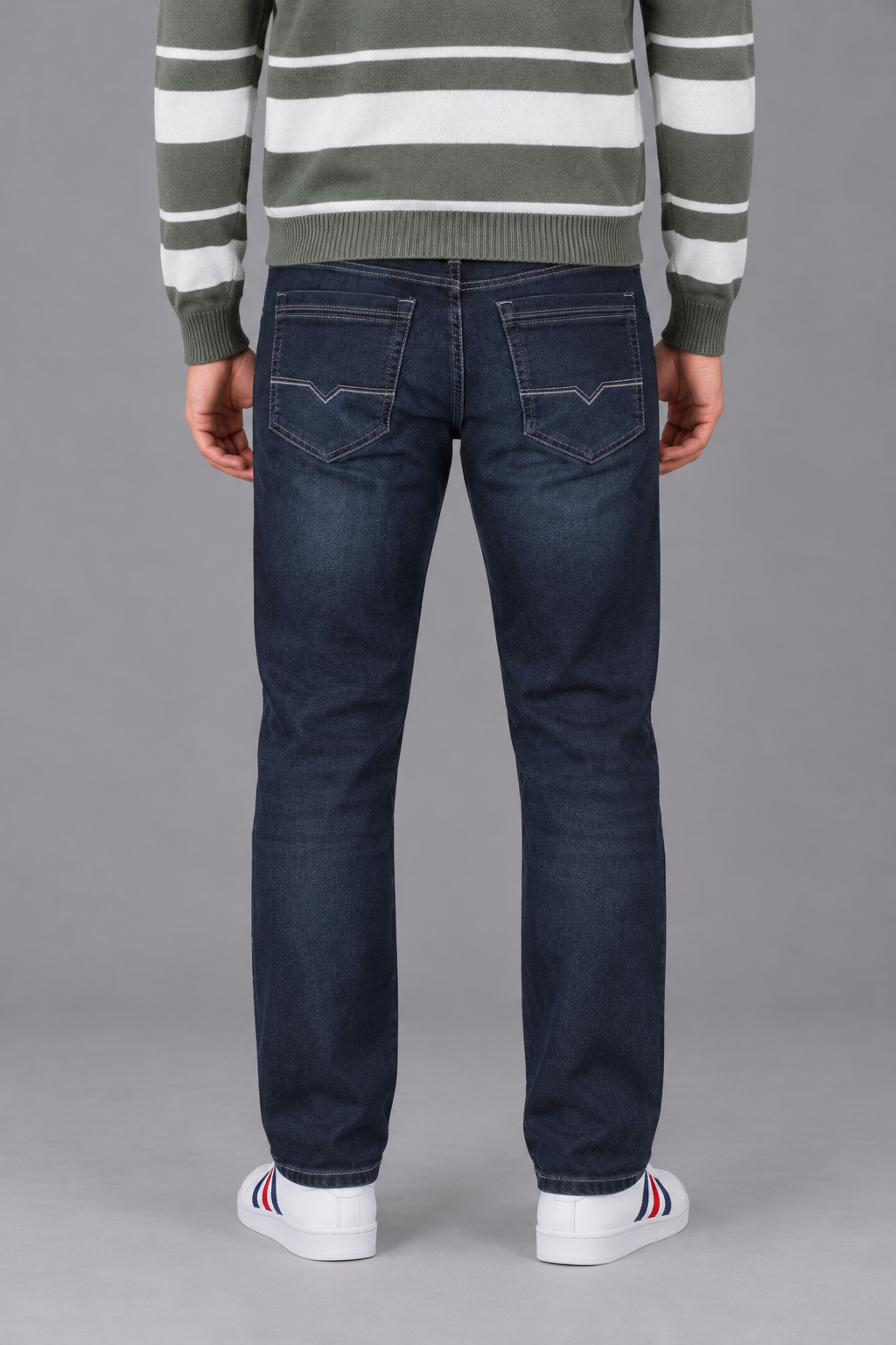 Men’s Graphite Straight Fit Denim Jeans
