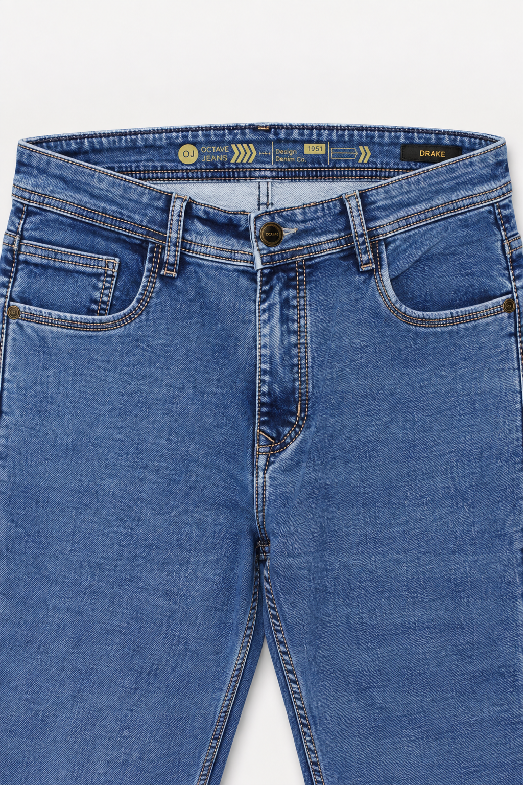 Men’s Regular Fit Stretch Denim Jeans – Urban