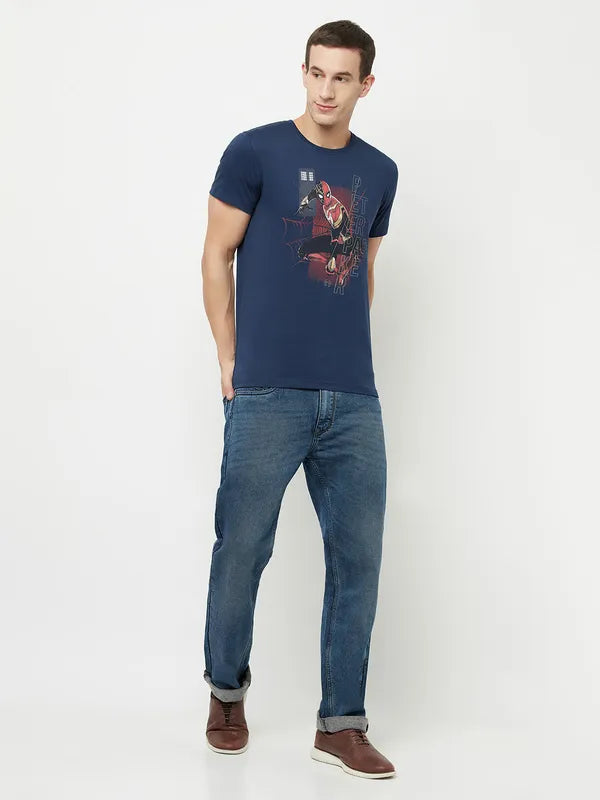 Octave Men Blue Stretchable Jeans