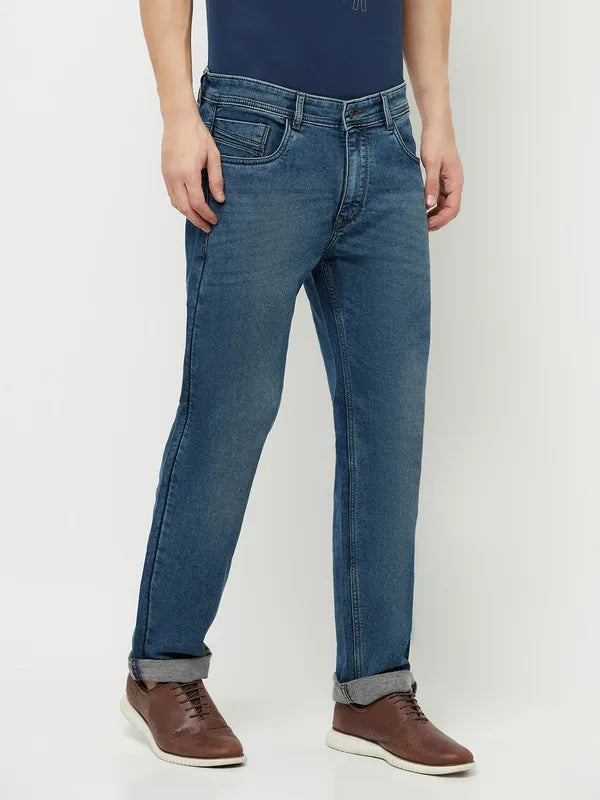 Octave Men Blue Stretchable Jeans