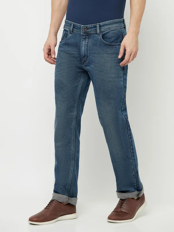 Octave Men Blue Stretchable Jeans