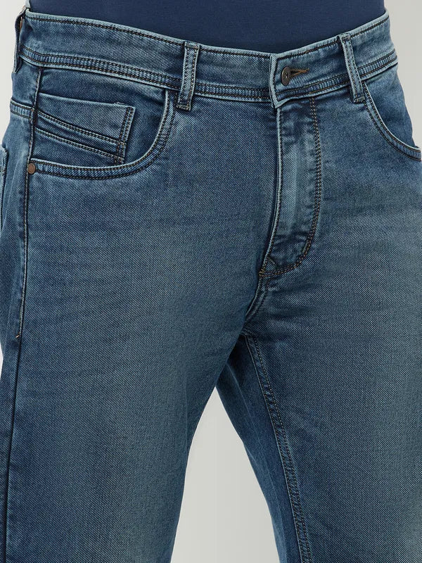Octave Men Blue Stretchable Jeans