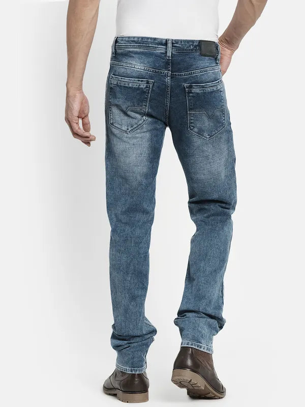 Men Blue Stretchable Denim Jeans