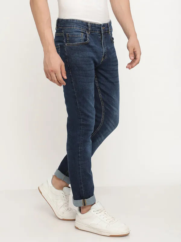 Octave Men Blue Stretchable Jeans