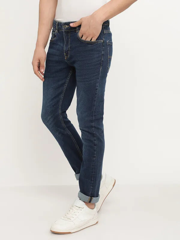 Octave Men Blue Stretchable Jeans
