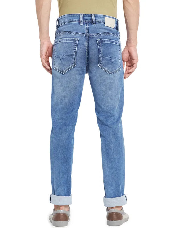 Octave Men Blue Heavy Fade Jeans