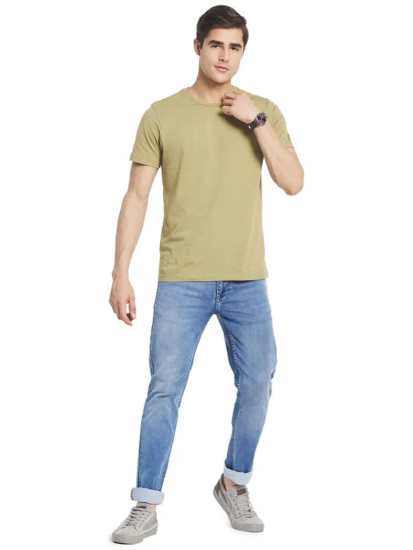 Octave Men Blue Heavy Fade Jeans