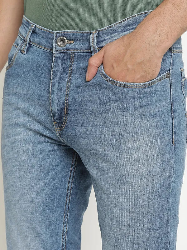 Octave Clean Look Light Fade Stretchable Cotton Jeans