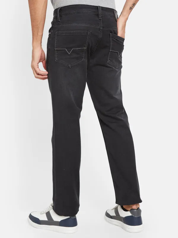 Octave Men Navy Blue Stretchable Jeans