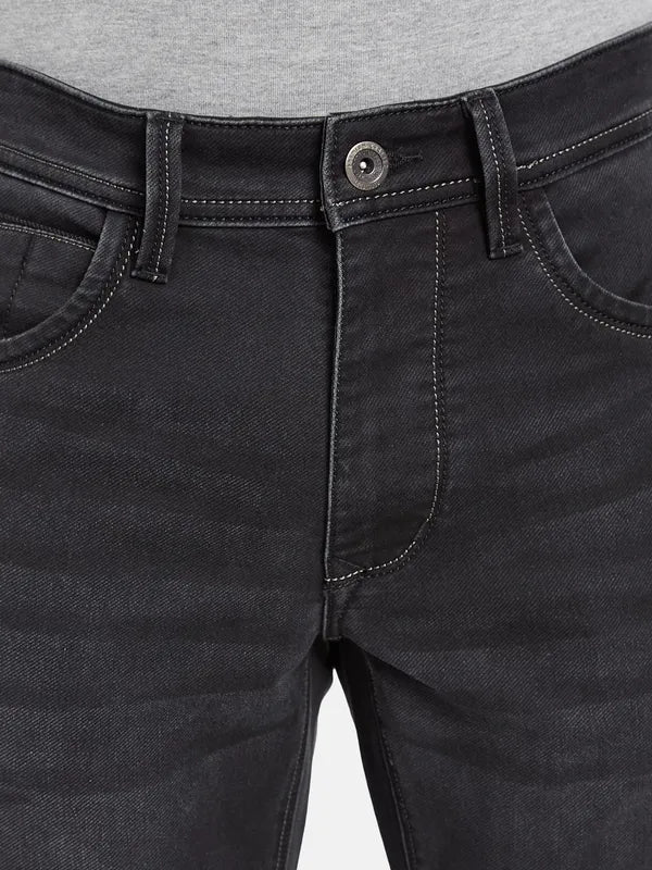 Octave Men Navy Blue Stretchable Jeans