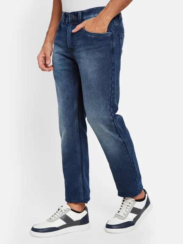 Octave Men Blue Stretchable Jeans