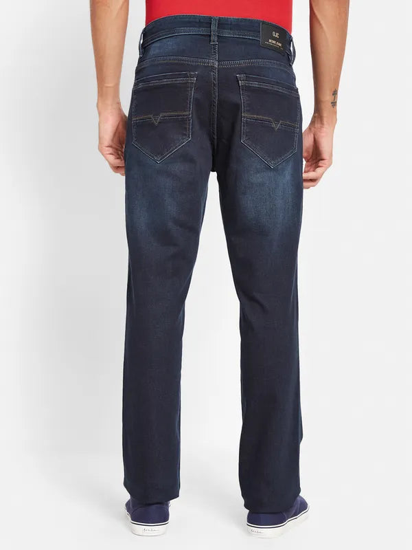 Octave Men Mid-Rise Light Fade Cotton Jeans