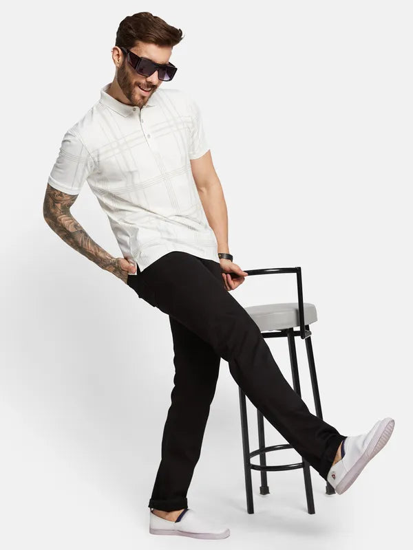 Octave Men Slash Knee Stretchable Jeans