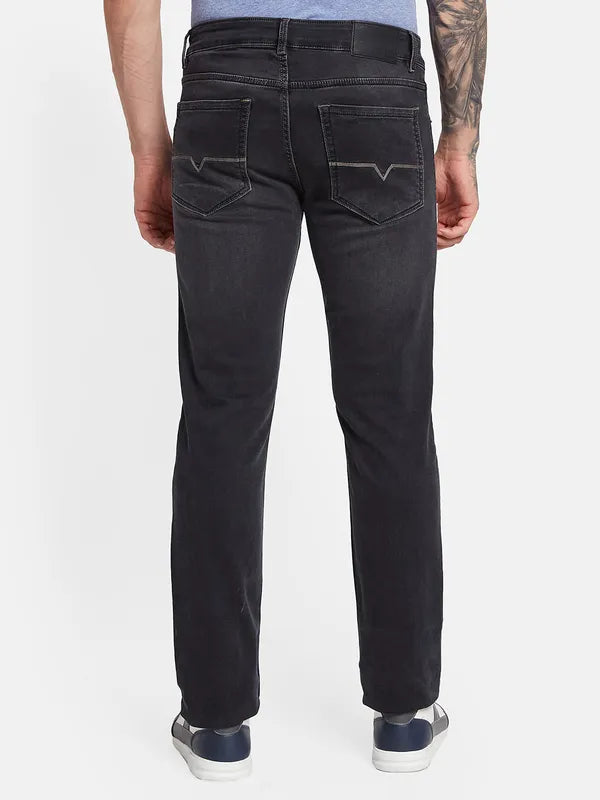 Octave Men Mid-Rise Light Fade Cotton Jeans