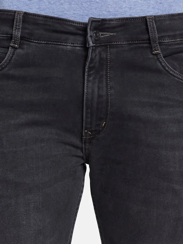 Octave Men Mid-Rise Light Fade Cotton Jeans