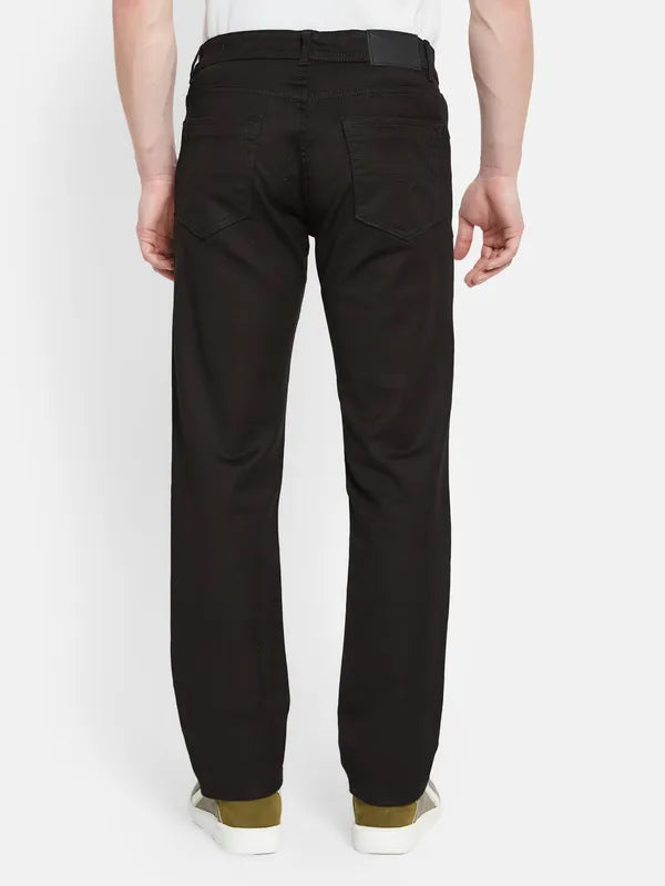 Octave Men Mid-Rise Clean Look Cotton Jeans