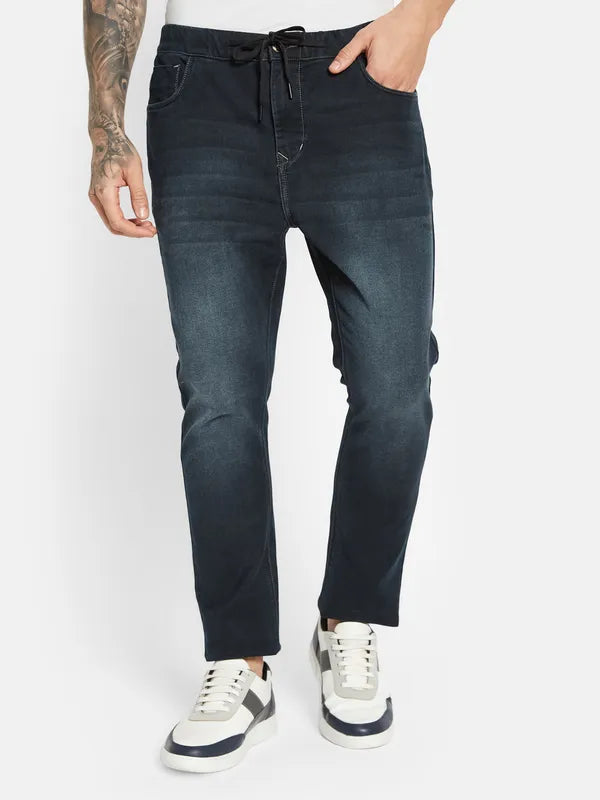Octave Men Mid-Rise Light Fade Stretchable Jeans