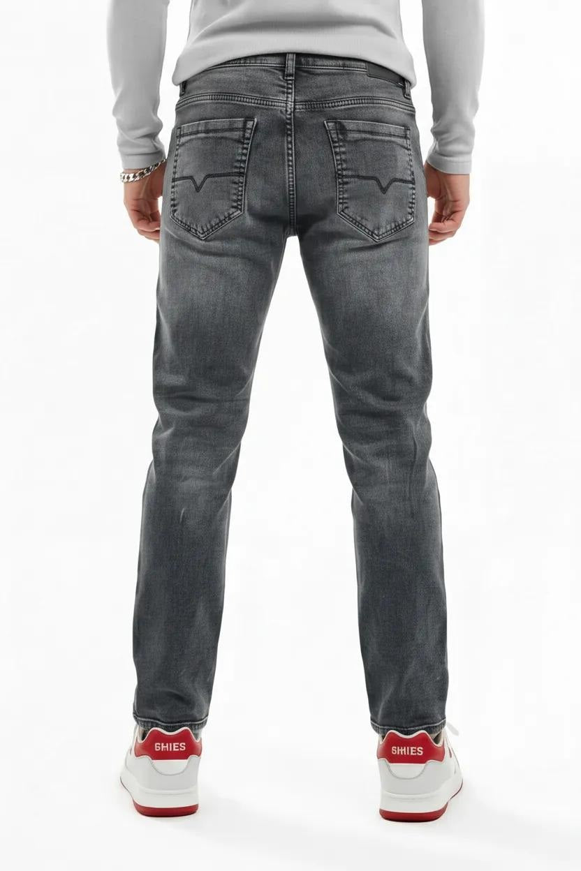 Men Regular Fit Mid-Rise Light Fade Stretchable Jeans