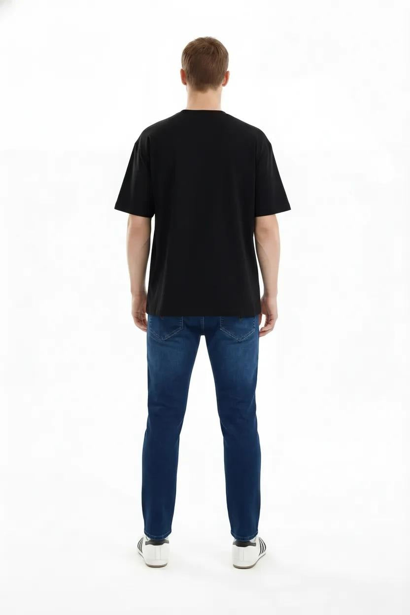 Men Regular Fit Mid-Rise Light Fade Stretchable Jeans