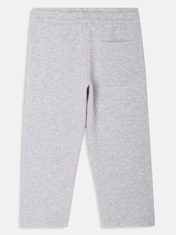 Octave Boys Grey Printed Tracksuits