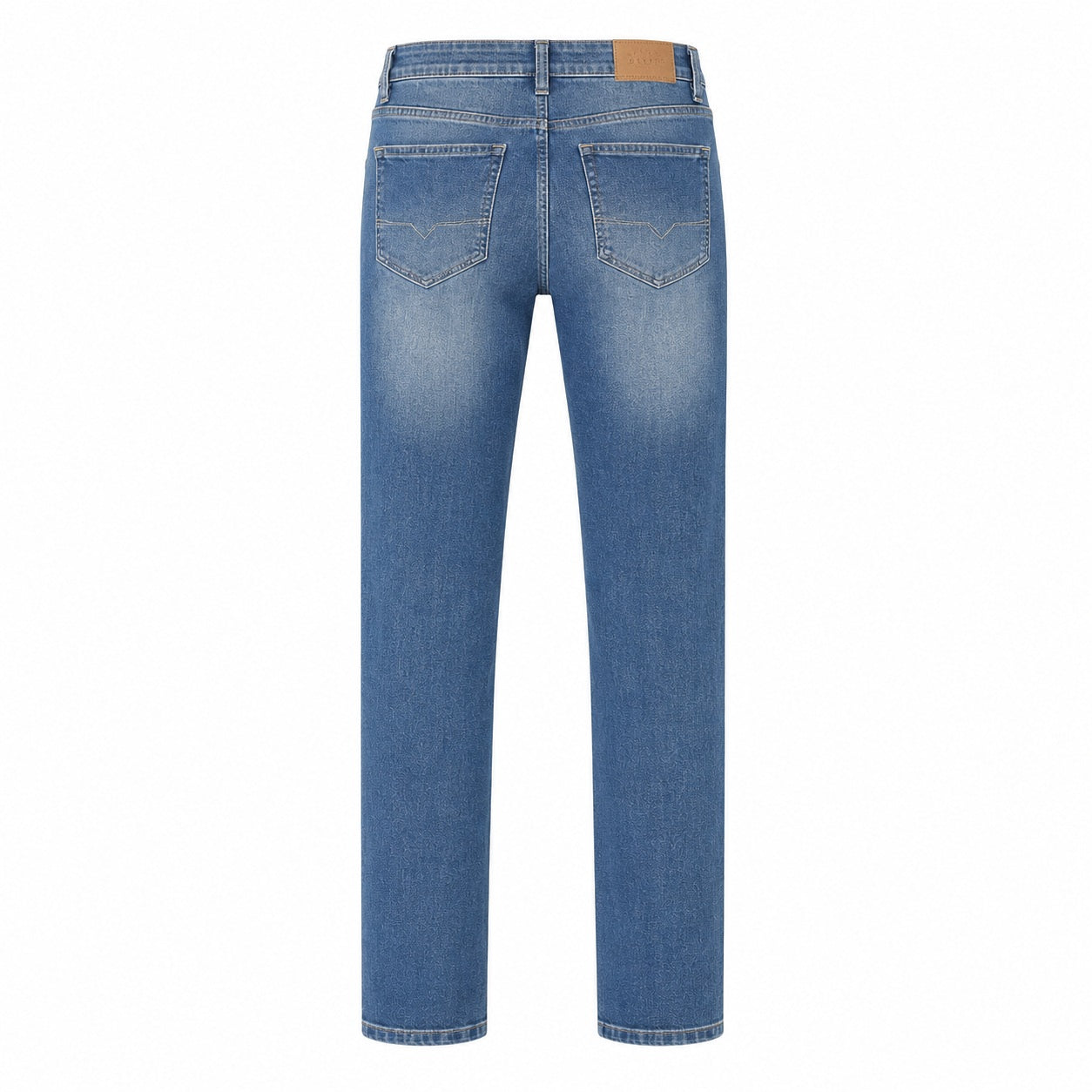 Men Slim Fit Mid-Rise Light Fade Stretchable Jeans