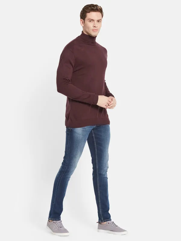 Men Blue Light Fade Stretchable Jeans