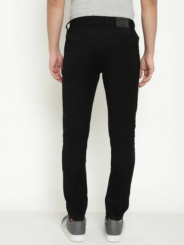 Octave Men Mid-Rise Dark Shade Cotton Stretchable Jeans