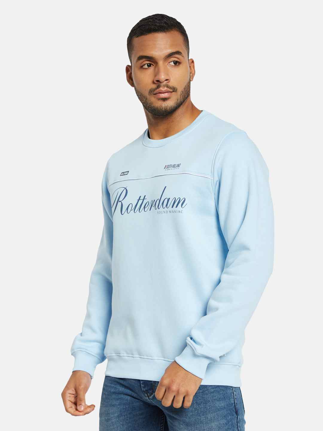 Octave Men Printed Sweatshirt