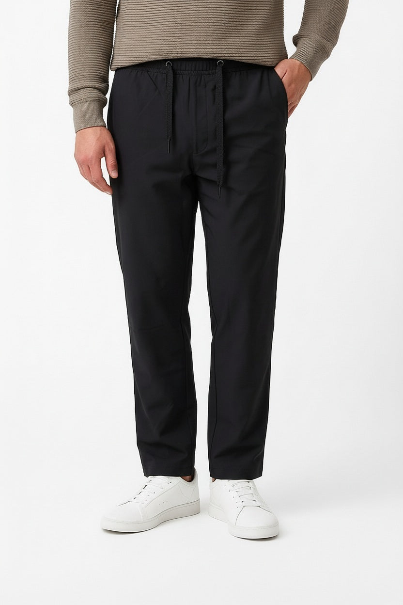 Men Cotton Mid Rise Track Pants