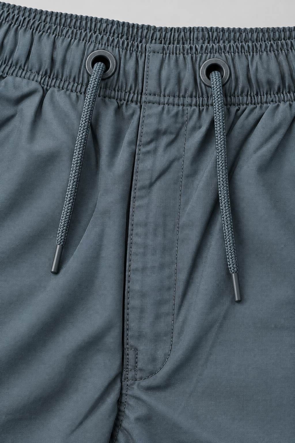 Men’s Poplin Lycra Lower in Gun Metal Colour – Regular Fit Woven Casual Pants