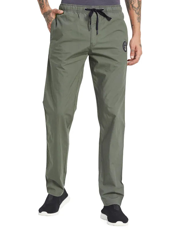 Octave Men Mid-Rise Cotton Track Pants