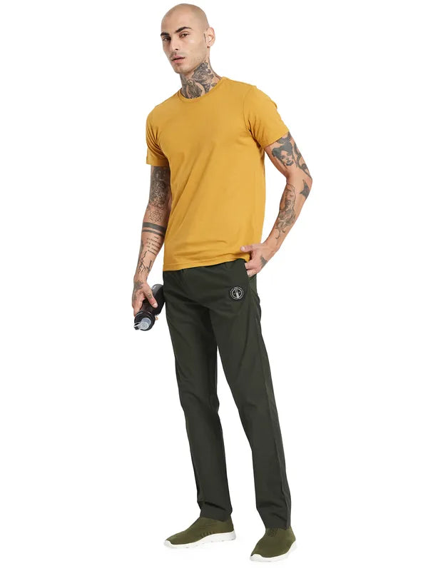 Octave Men Mid-Rise Cotton Training Track Pants