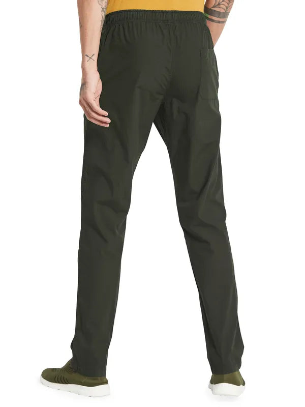 Octave Men Mid-Rise Cotton Training Track Pants