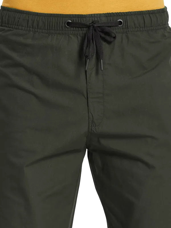 Octave Men Mid-Rise Cotton Training Track Pants