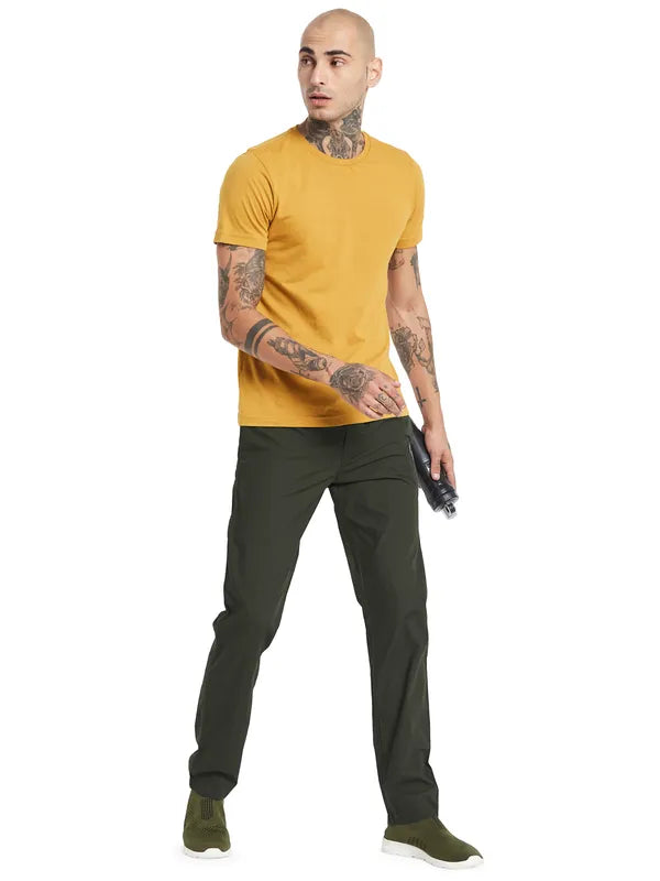 Octave Men Mid-Rise Cotton Training Track Pants